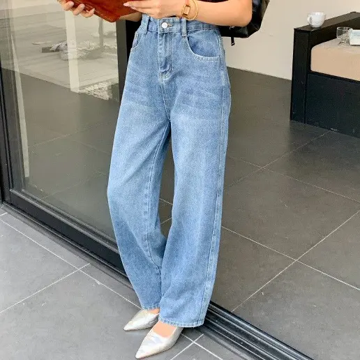 「ハイウエスト」無地 キレイ見え 新品殺到中 ファッション感満々 女っぽさが漂う 女性に大人気 デニム