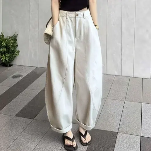 早い者勝ちです! 無地 休日/外出 アンクル丈（9分丈） 平日 脚長効果 シンプル カジュアルパンツ