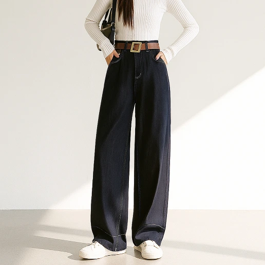 『今売れてます!』 柔軟加工 無地 ポケット付き 耐久性 ロング丈 ガウチョパンツ カジュアルパンツ